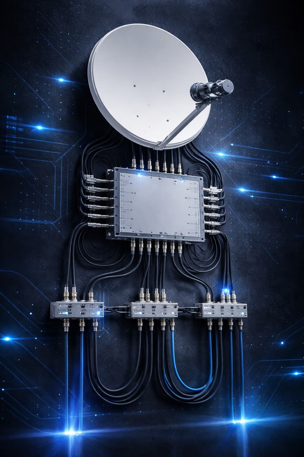 انظمة الدش المركزي